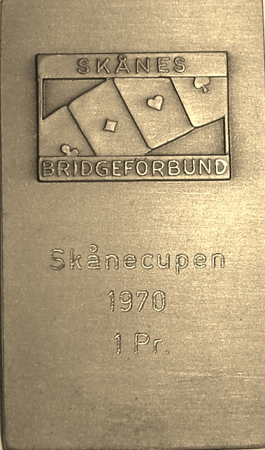 Skånecupen 1970, finalpartner: H-O Hallén